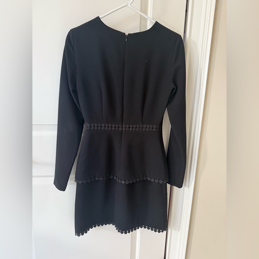Club Monaco Black Long Sleeve Dress - Picture 2 of 2